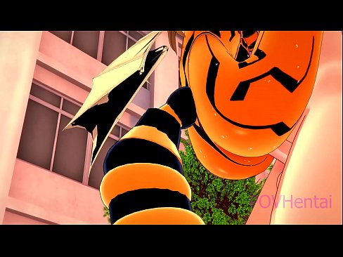 ❤️ Wasp Girl Monster ️❌ វីដេអូសិច នៅពួកយើង ️❤